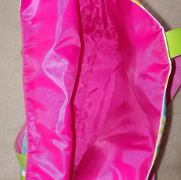 🍋💦🍨 Lilly Pulitzer for Estee Lauder Lemon Print Tote Bag! - Picture 5 of 9
